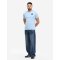 LONSDALE T-Shirt Wormley Blau