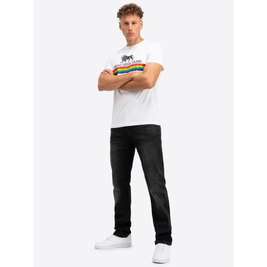 LONSDALE T-Shirt Nelson Weiss