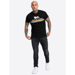 LONSDALE T-Shirt Nelson Schwarz