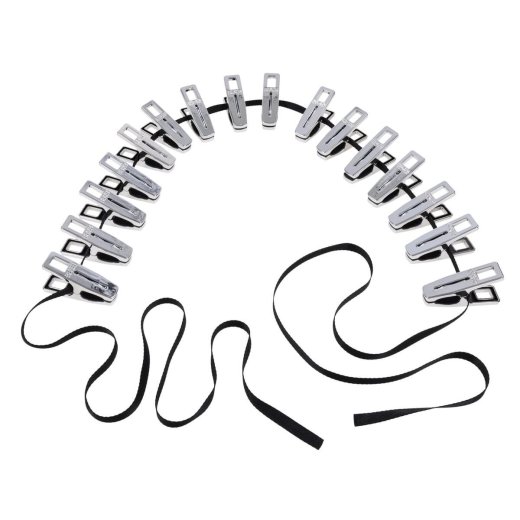 SPORTSHEETS Edge Body Zipper Clothes Pins