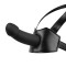 BEDROOM FANTASIES Head Bondage Harness mit Dildo-Halterung Schwarz