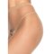 LEG AVENUE Sheer Strumpfhose Crotchless One Size Beige