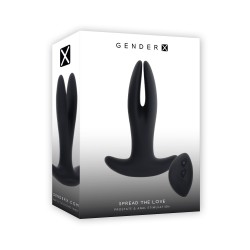 GENDER X Spread The Love Analvibrator mit Spreizfunktion & Fernbedienung