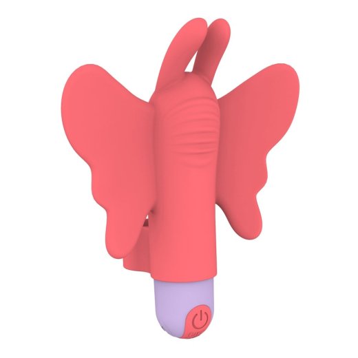 DREAM TOYS Love Signal Butterfly Buzz Finger Vibrator