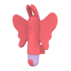 DREAM TOYS Love Signal Butterfly Buzz Finger Vibrator