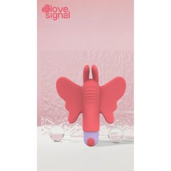 DREAM TOYS Love Signal Butterfly Buzz Finger Vibrator