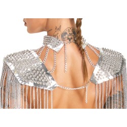 BAD KITTY Schulterschmuck mit Spikes &...