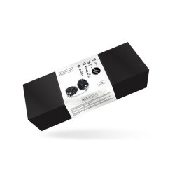 LIEBE SEELE Metallic Shade Handfesseln aus PU-Leder Schwarz