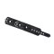 LIEBE SEELE Metallic Shade Handfesseln aus PU-Leder Schwarz