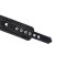 LIEBE SEELE Metallic Shade Handfesseln aus PU-Leder Schwarz