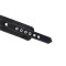 LIEBE SEELE Metallic Shade Wrist Cuffs aus PU-Leder Schwarz