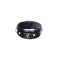 LIEBE SEELE Metallic Shade Collar with Leash aus PU-Leder Schwarz