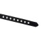 LIEBE SEELE Metallic Shade Ball Gag aus PU-Leder Schwarz