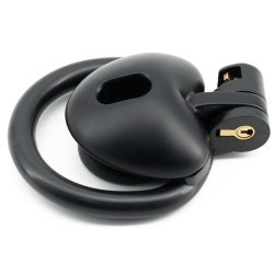 COCKLOCK Mini Heart Peniskäfig 0.5 x 2.6 cm Schwarz