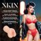 XKIN Pinup Dolls Greaser Girl Misty Muffburner Medium Masturbator Beige
