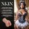 XKIN Career Girls Mischievous Maid Lacey Dustandride Medium Masturbator Tan