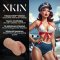 XKIN Pinup Dolls Bubbly Airforce Brat Bonnie Bombshell Large Masturbator Flesh