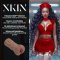 XKIN Career Girls Naughty Nurse Riley Rearview Small Masturbator Braun