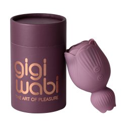 GIGIWABI Nº4 Rose Stimulator mit Saugfunktion & vibrierender Zunge Violett