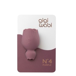 GIGIWABI Nº4 Rose Stimulator mit Saugfunktion & vibrierender Zunge Violett
