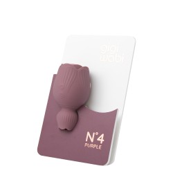 GIGIWABI Nº4 Rose Stimulator mit Saugfunktion & vibrierender Zunge Violett