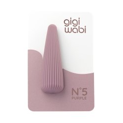 GIGIWABI Nº5 Vibrator mit gerippter Struktur Violett