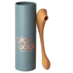 GIGIWABI Nº10 Dual-Stimulator mit Saugfunktion & Vibration Orange