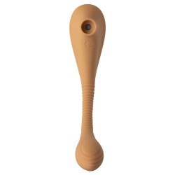 GIGIWABI Nº10 Dual-Stimulator mit Saugfunktion & Vibration Orange