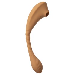 GIGIWABI Nº10 Dual-Stimulator mit Saugfunktion & Vibration Orange