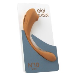 GIGIWABI Nº10 Dual-Stimulator mit Saugfunktion & Vibration Orange