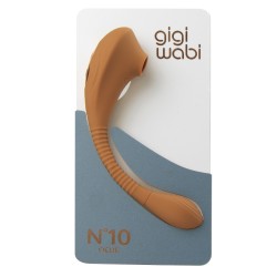 GIGIWABI Nº10 Dual-Stimulator mit Saugfunktion & Vibration Orange