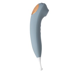 GIGIWABI Nº11 Zweiseitiger Klitoris-Stimulator mit Saugfunktion & Pin Point Vibration Blau