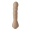 GIGIWABI Nº12 Rotierender Vibrator mit Klitoris-Zungenstimulator Beige