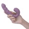 GIGIWABI Nº12 Rotierneder Vibrator mit Klitoris-Zungenstimulator Violett