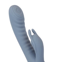 GIGIWABI Nº15 Rabbit-Vibrator mit Tapping-Funktion Blau