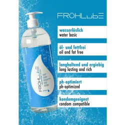 FRÖHLE Fröhlube Aqua Medizinisches Gleitgel 1000 ml