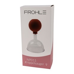 FRÖHLE NP011 Nippel- & Klitorissauger Solid XL Ø 90 mm