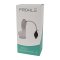 FRÖHLE PP015 Realistischer Peniszylinder mit Ballpumpe XL Ø 6 cm x 25 cm Glasklar