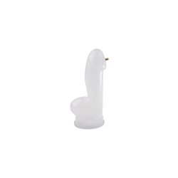 FRÖHLE PP018 Realistischer Peniszylinder mit Kolbengriffpumpe XL Professional Ø 6 cm x 25 cm Transparent
