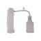 FRÖHLE PP025 Anatomischer Peniszylinder mit Kolbengriffpumpe XXL Professional Ø 6,5 cm x 25 cm Glasklar