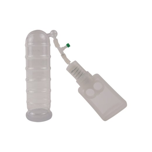 FRÖHLE PP029 Penispumpe Comfort-Fit XL Professional Ø 5,5 cm x 23 cm Glasklar