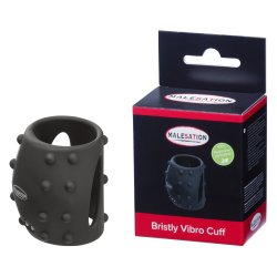 MALESATION Bristly Vibro Cuff Schwarz