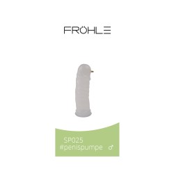 FRÖHLE SP025 Anatomischer Peniszylinder Ø 6,5 cm x 25 cm Transparent