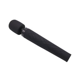 PIXEY Deluxe Black Velvet Bodywand Large