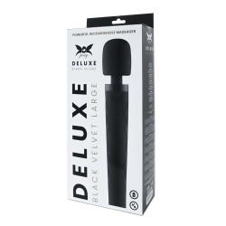 PIXEY Deluxe Black Velvet Bodywand Large