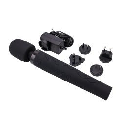 PIXEY Deluxe Black Velvet Bodywand Medium