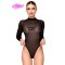 NOIR HANDMADE Trouble Maker Mesh Body Schwarz