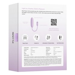 SVAKOM Plume Vibro-Ei Bürstenspitze & App-Steuerung Flieder