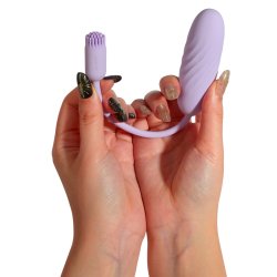 SVAKOM Plume Vibro-Ei Bürstenspitze & App-Steuerung Flieder