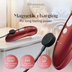 WOMANIZER Pro Druckwellen-Stimulator Rot